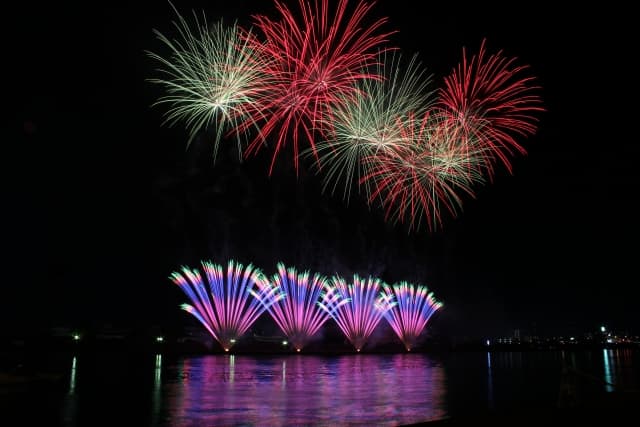 花火大会の写真