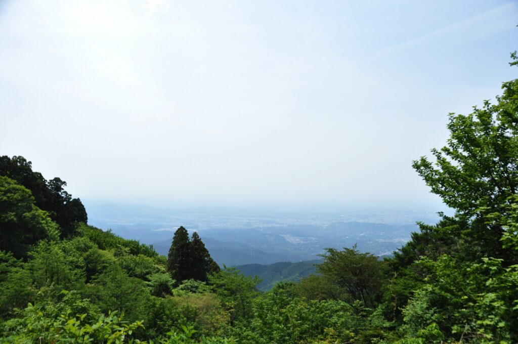 金剛山山頂からの眺望