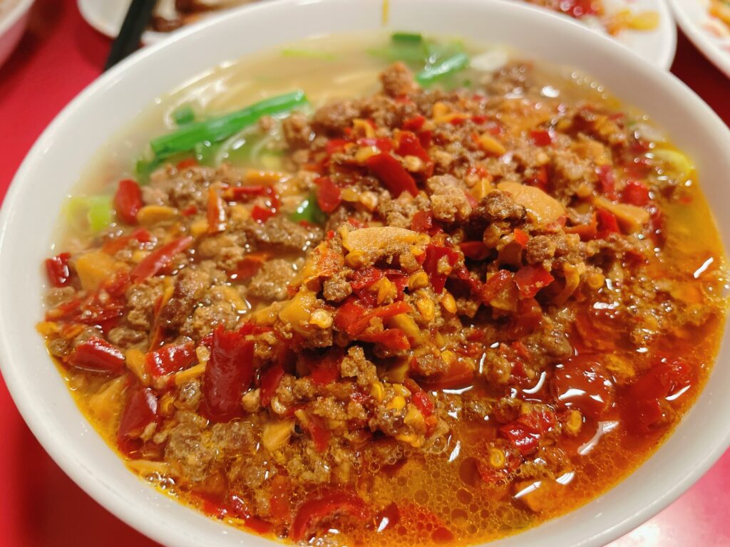 名古屋市名東区の台湾ラーメン