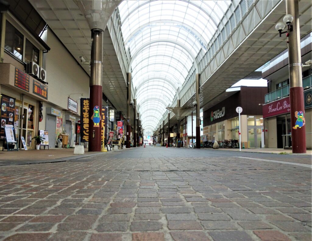 飯塚市の商店街