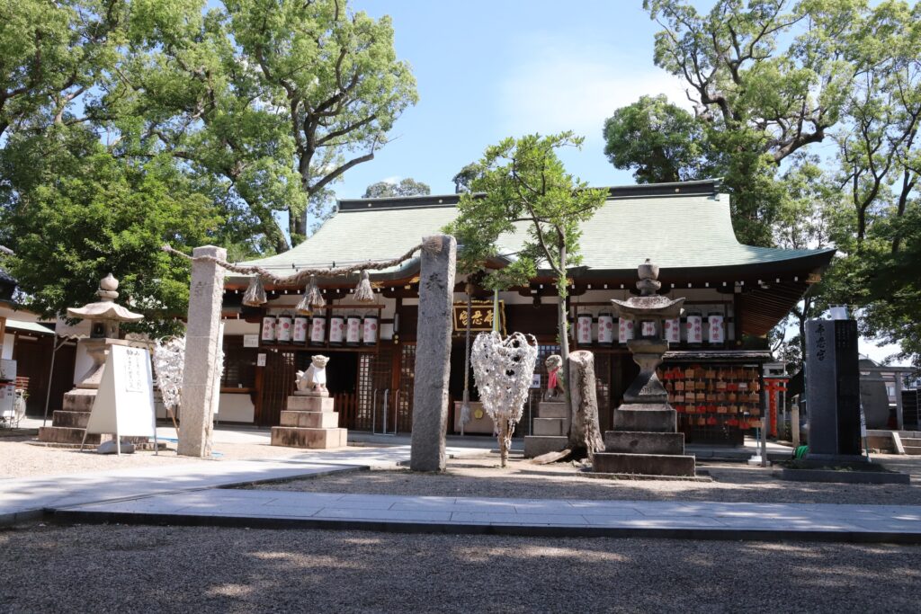 大阪府松原市の布忍神社