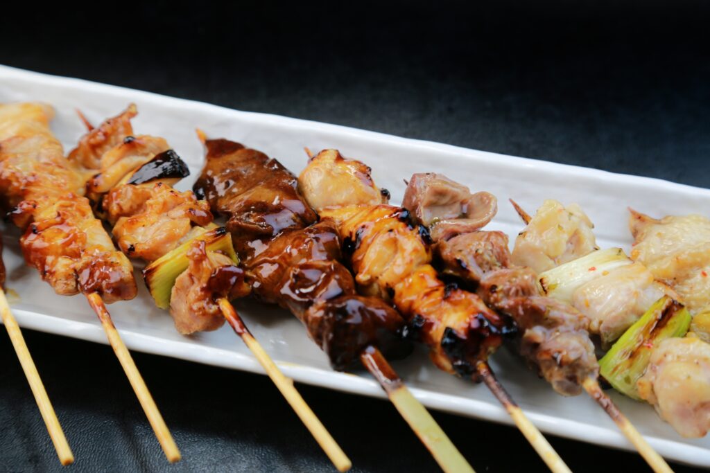 神奈川県大和市の焼き鳥の盛り合わせ