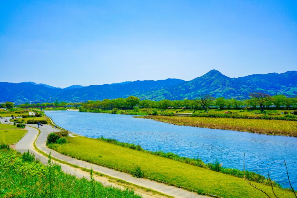福岡市早良区の室見川