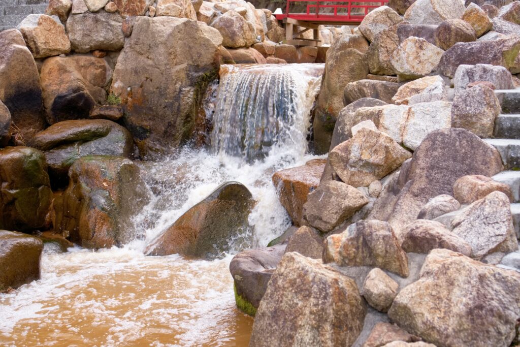 静岡県掛川市の温泉のお湯 静岡県掛川市の温泉のお湯