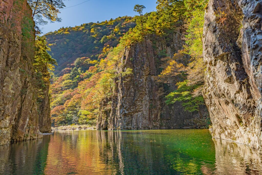 三段峡渓谷 広島市安佐北区の三段峡