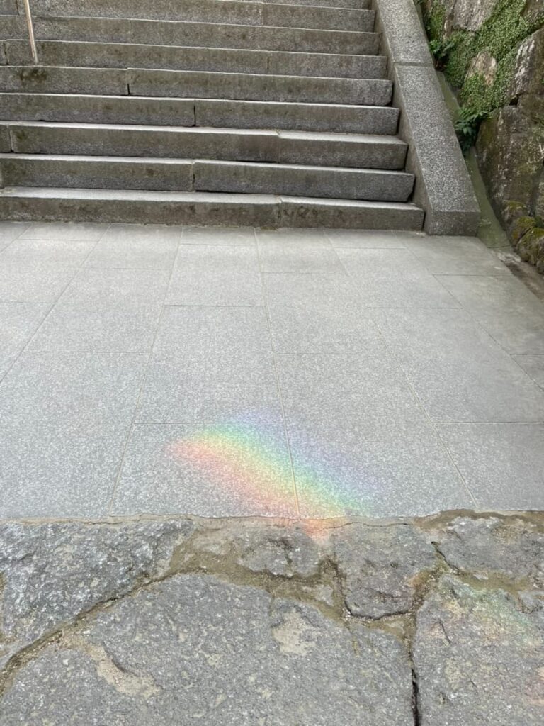 竈門神社の写真