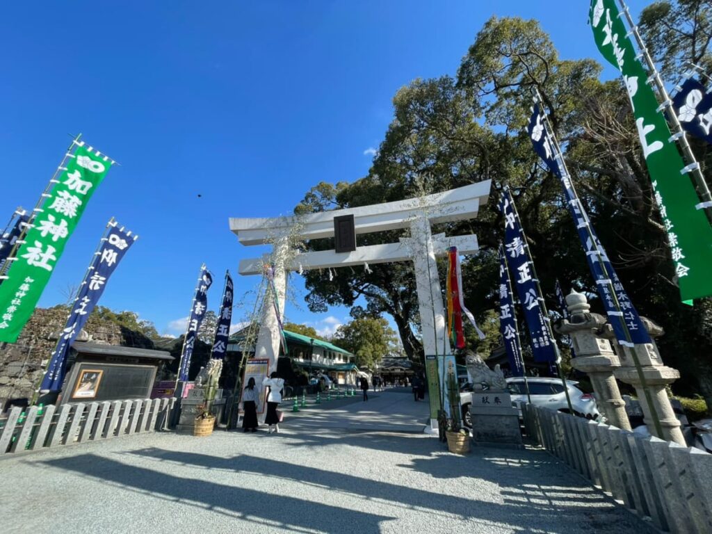 加藤神社鳥居の写真