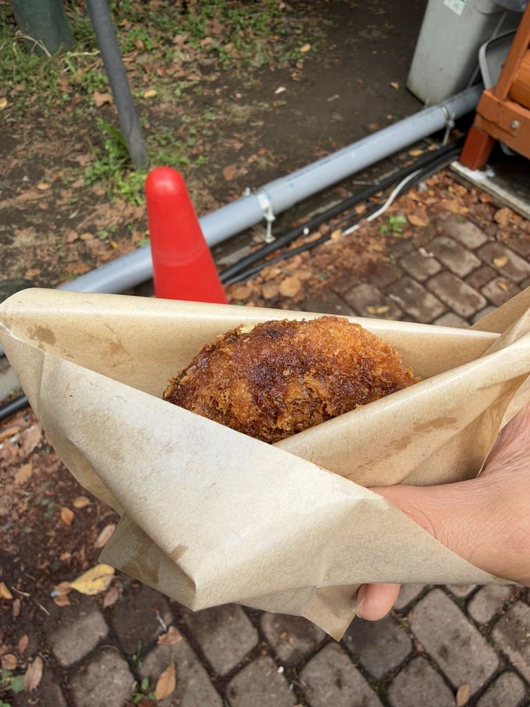 さっぽろオータムフェスト2026で食べたメンチカツ