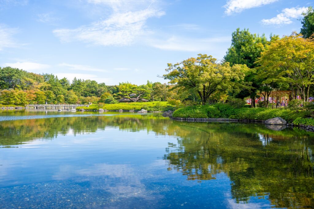 国営昭和記念公園の日本庭園