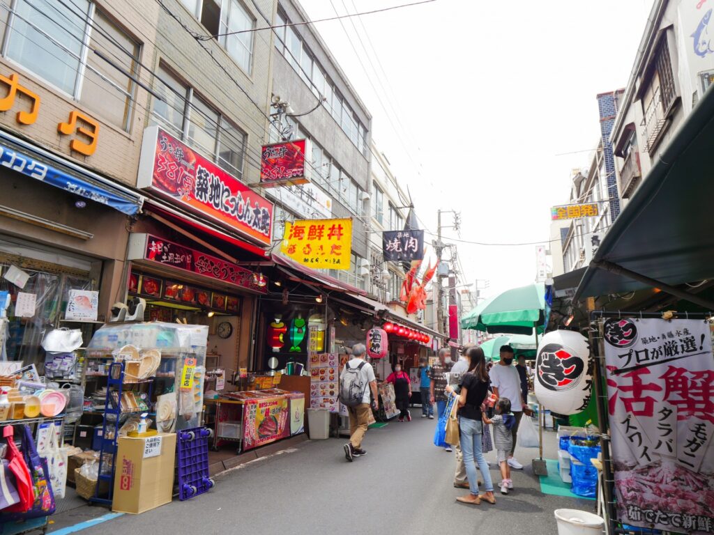 東京都中央区の築地市場