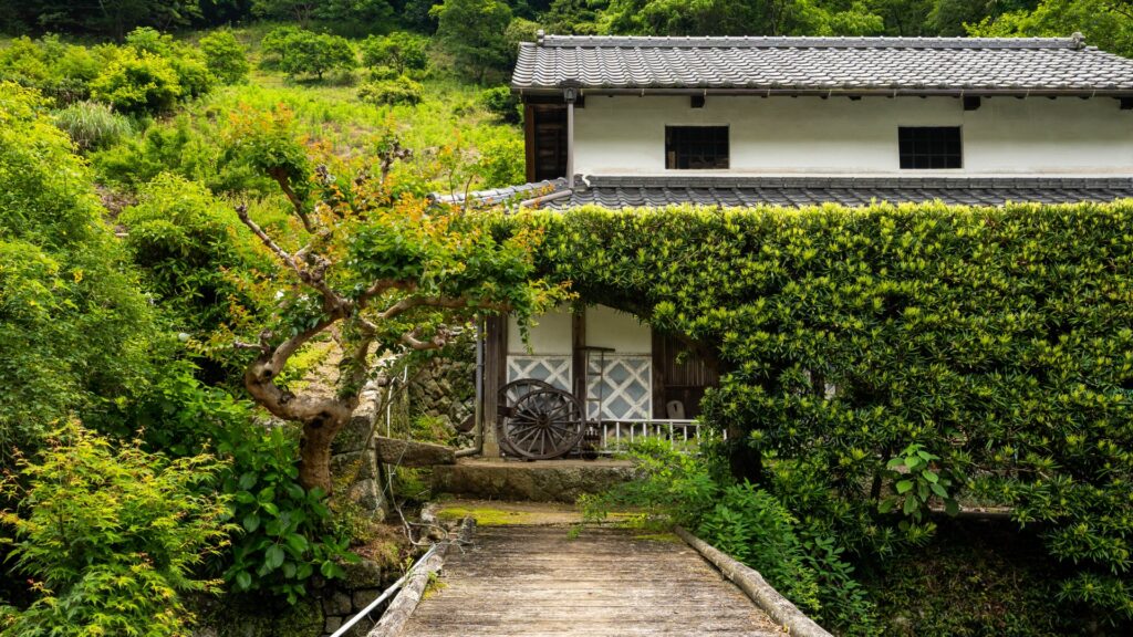 静岡県焼津市の花沢の里 静岡県焼津市の花沢の里