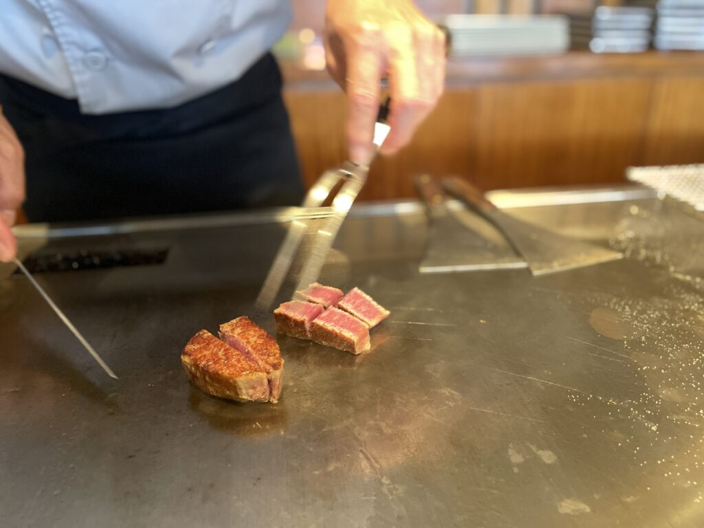 三重県松阪市の鉄板焼き