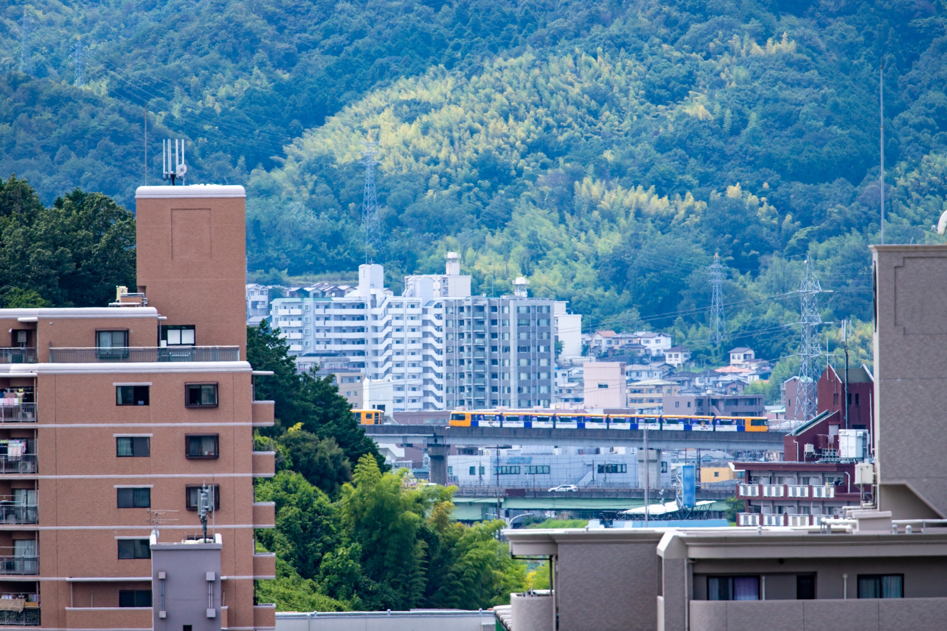 広島県広島市安佐南区の街並み