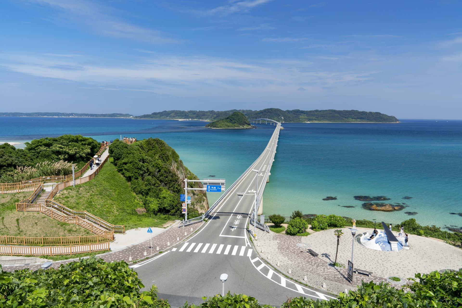 下関市夏の海