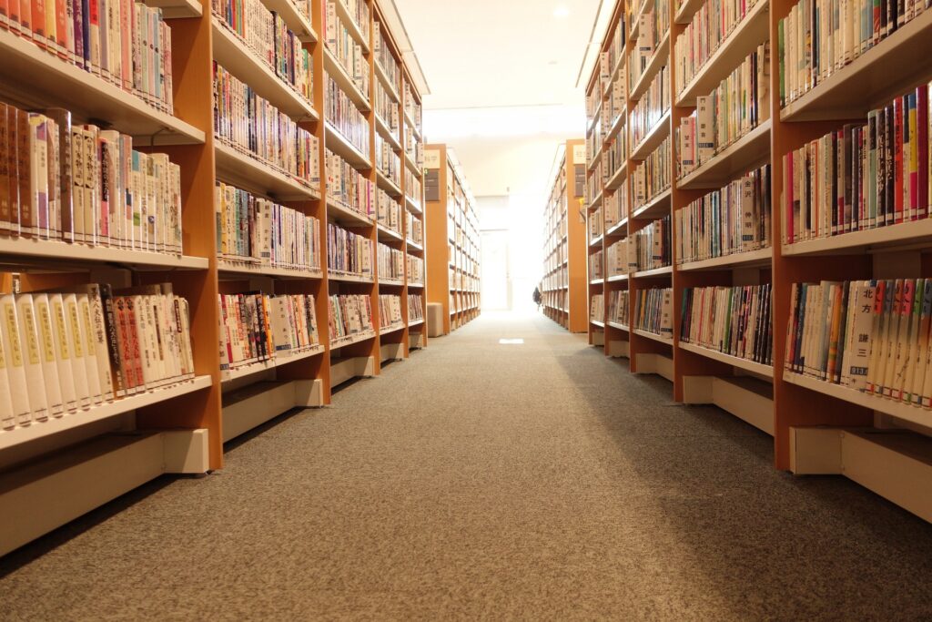 稲沢市の祖父江の森図書館