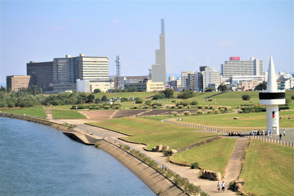 枚方市の街並み