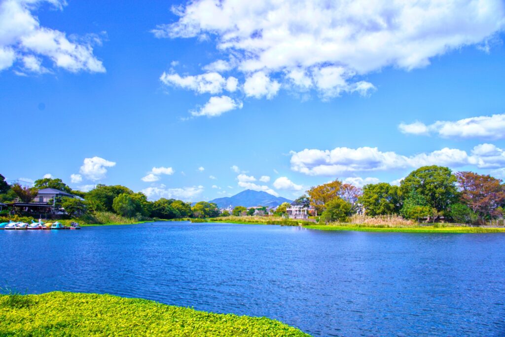 熊本市東区の江津湖