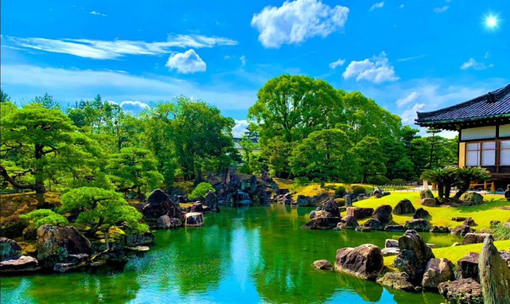 京都府京都市中京区の庭園