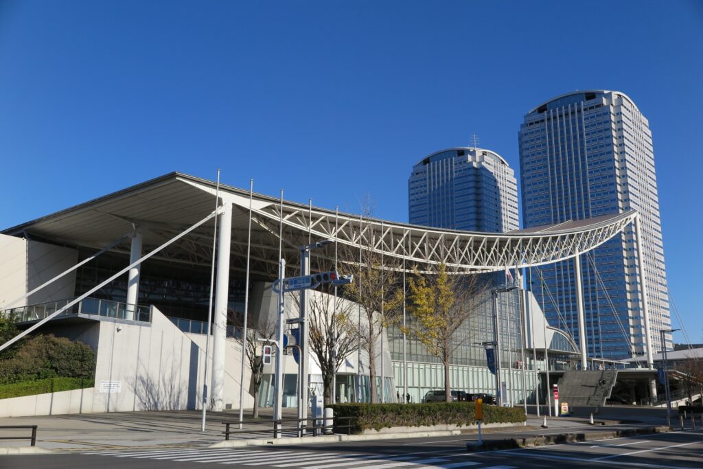 千葉市美浜区の幕張メッセのイベント会場
