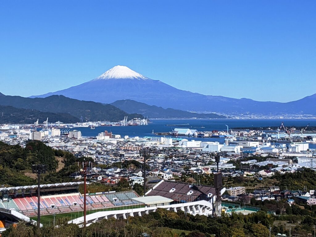 静岡県静岡市駿河区の日本平 静岡県静岡市駿河区の日本平