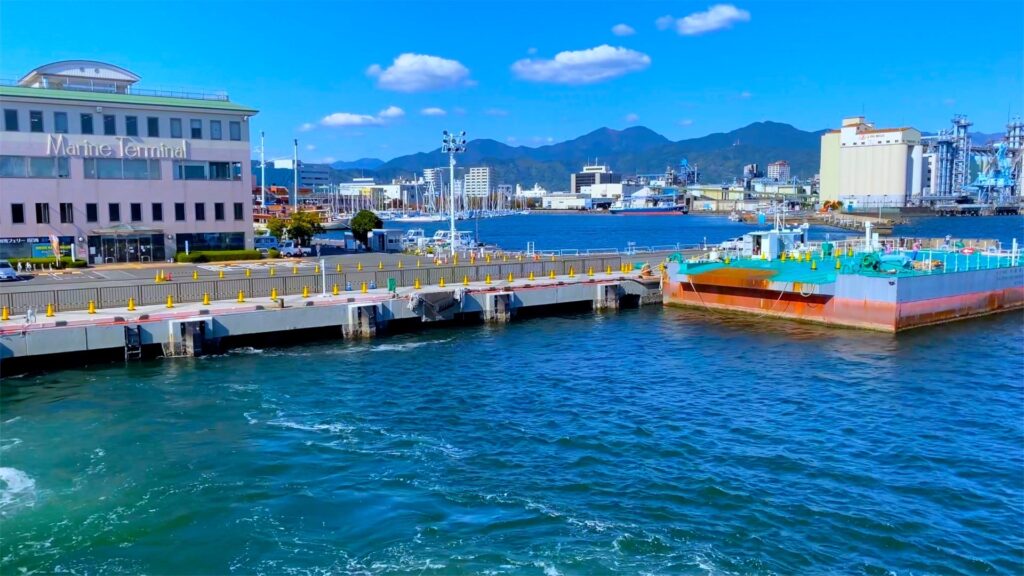 静岡県清水市清水区の清水港 静岡県清水市清水区の清水港