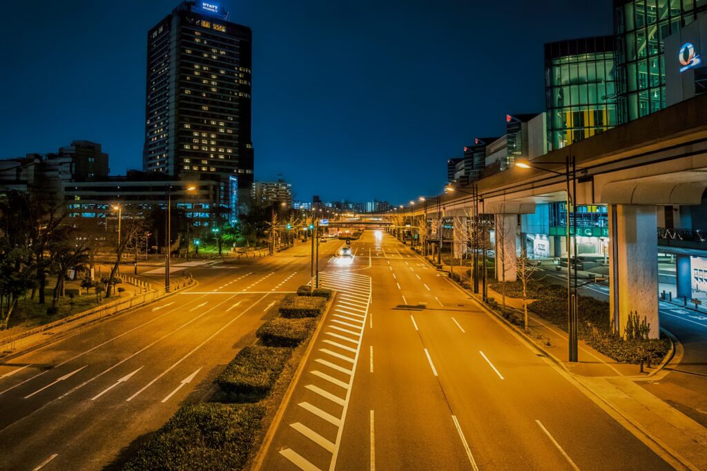 住之江区の夜景