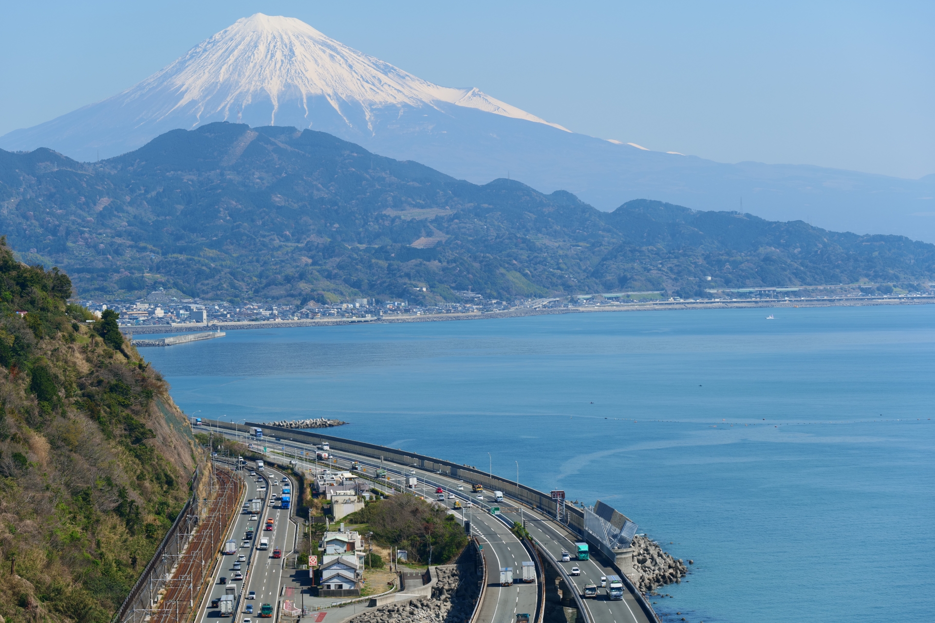 静岡市清水区の富士山