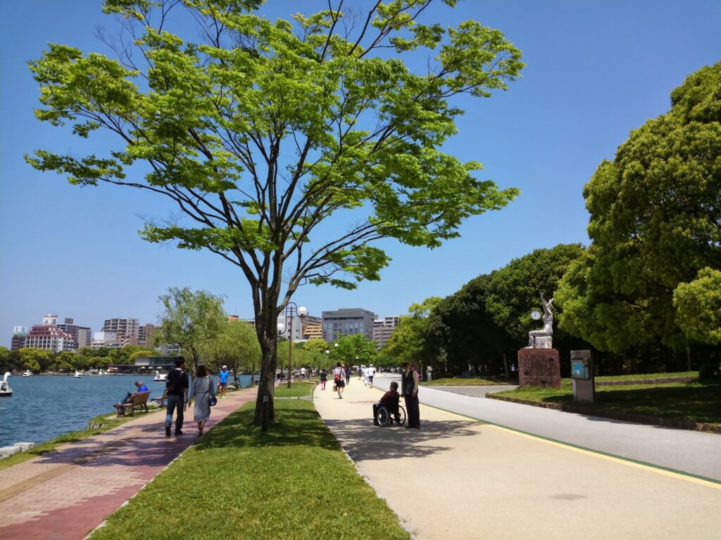 福岡市中央区の大濠公園
