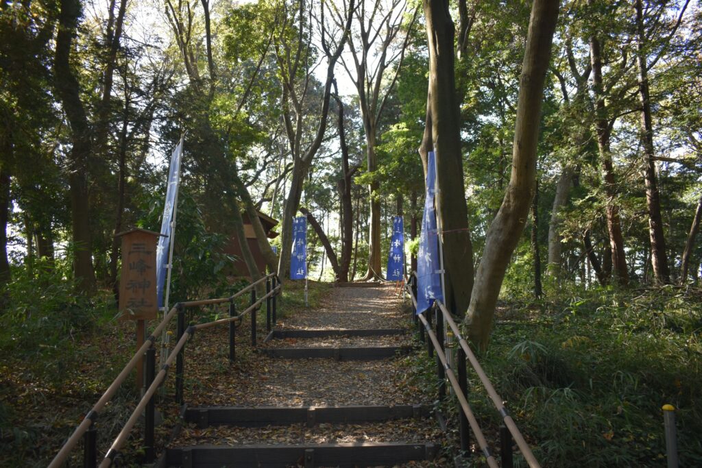 神奈川県座間市の山道