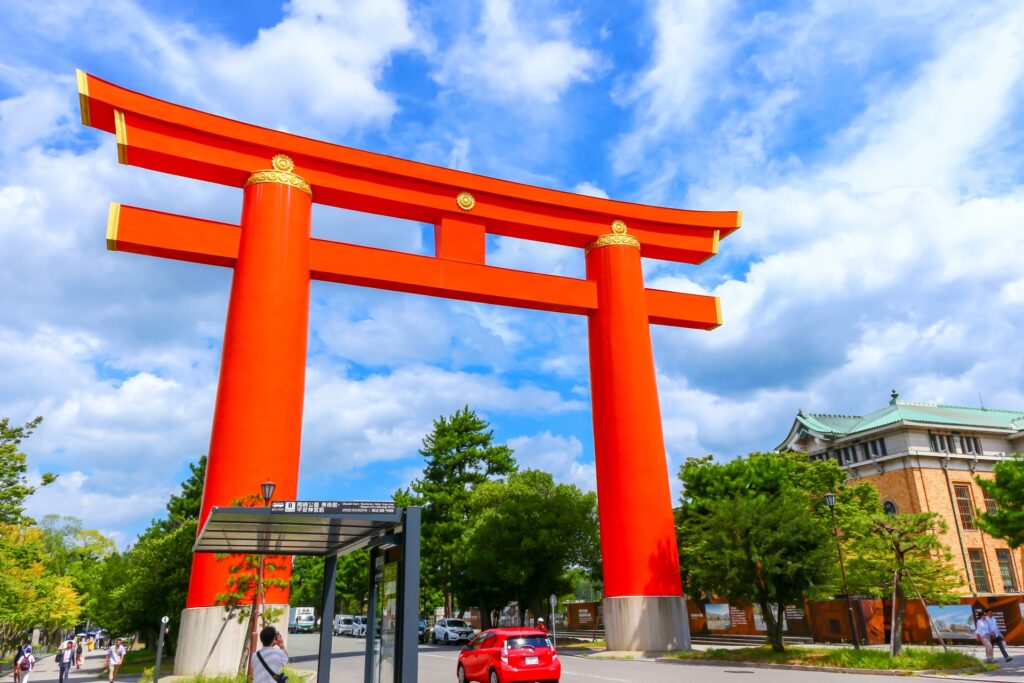 京都府京都市左京区の大鳥居