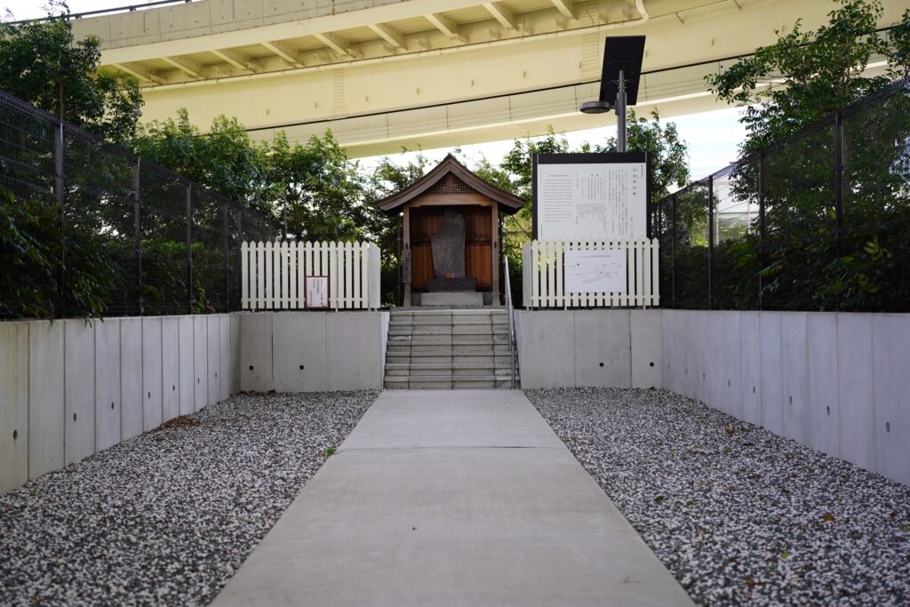 神奈川県横浜市鶴見区の生麦事件碑