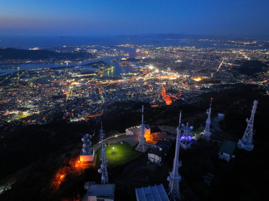 北九州市小倉南区の夜景