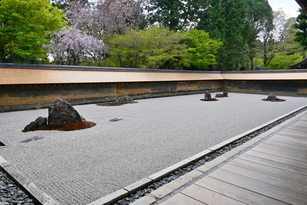 京都市右京区の龍安寺石庭