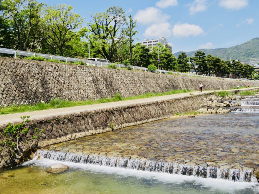 東灘区の住吉川