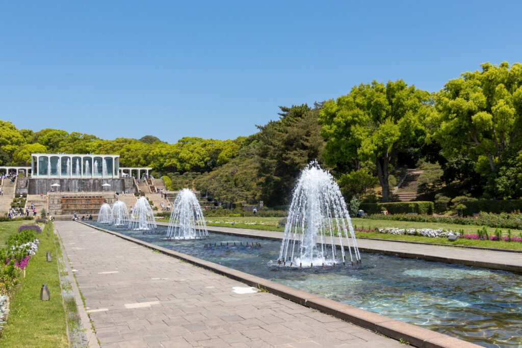 神戸市須磨区の須磨離宮公園