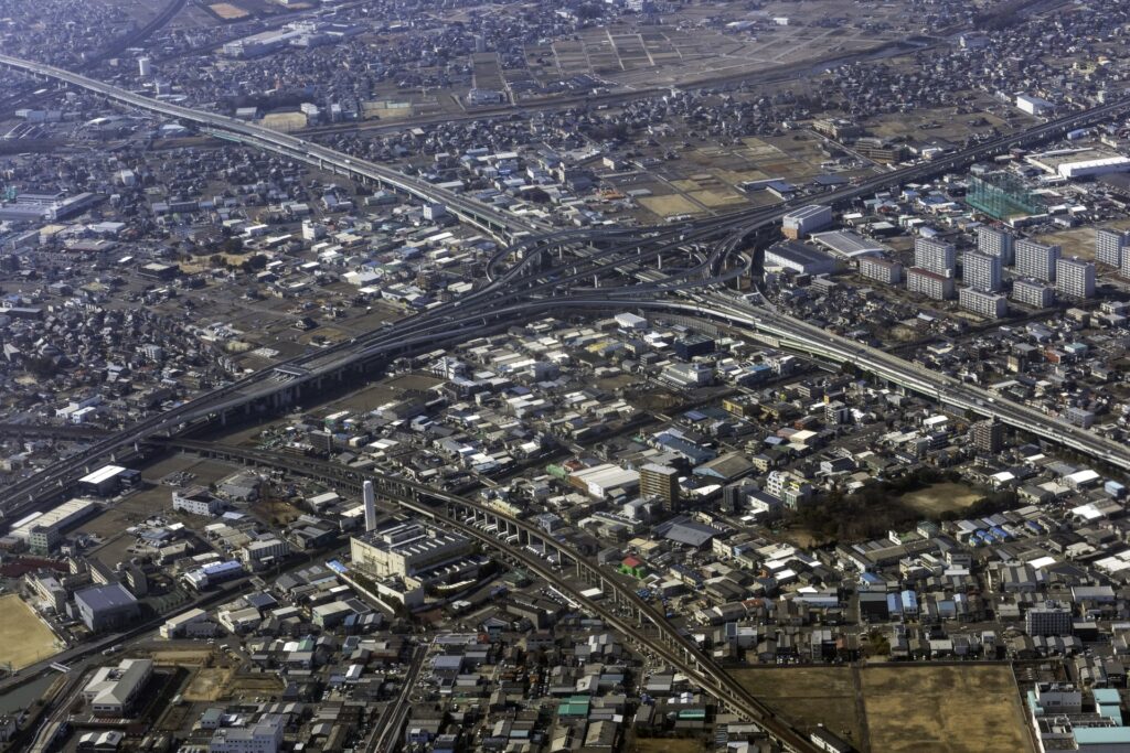四間道の町並み