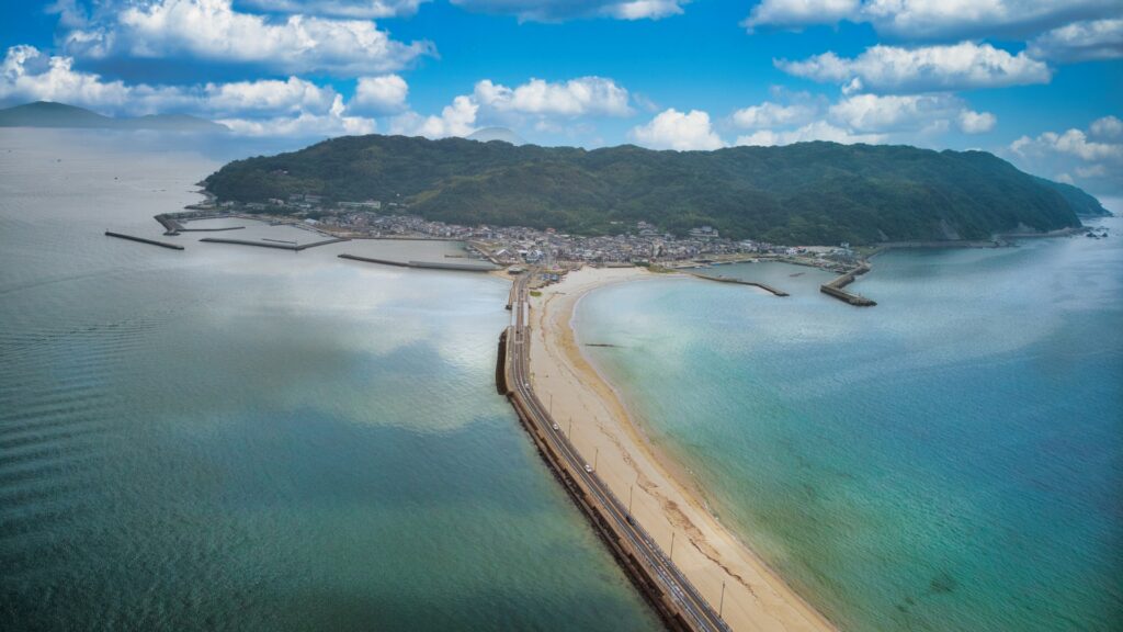 福岡市東区の空撮映像
