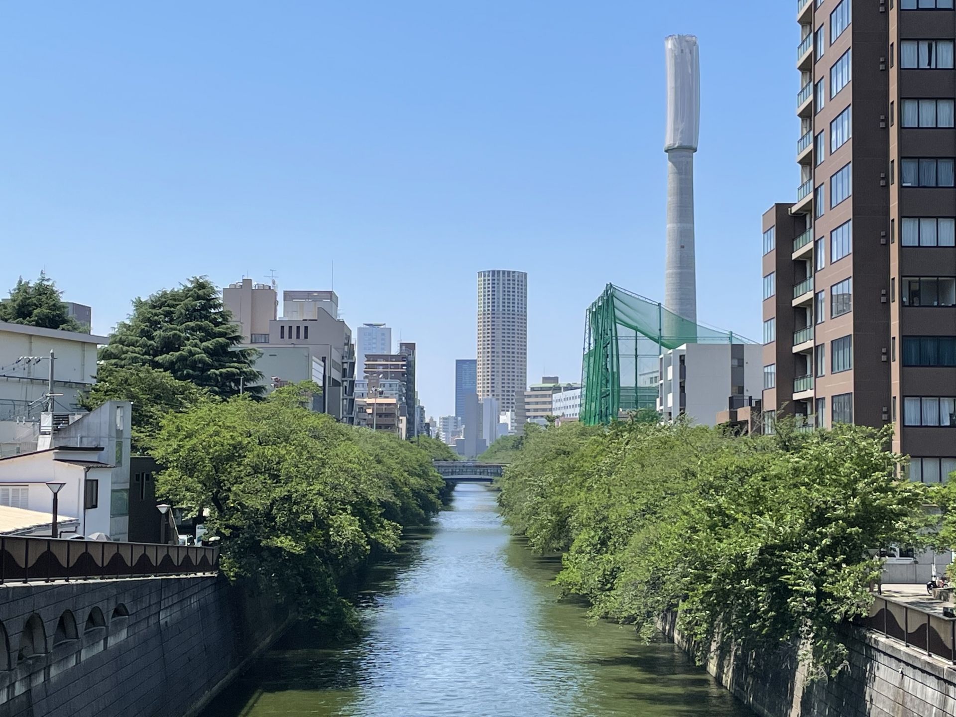 目黒区の街並み