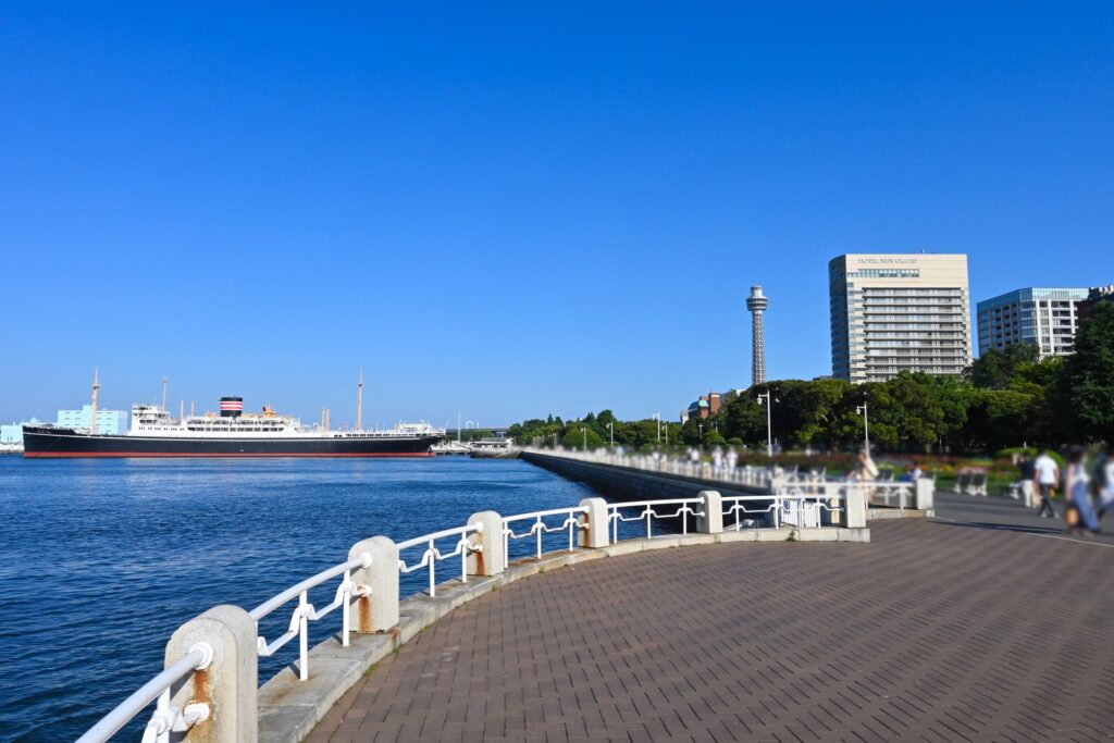 神奈川県横浜市中区の山下公園