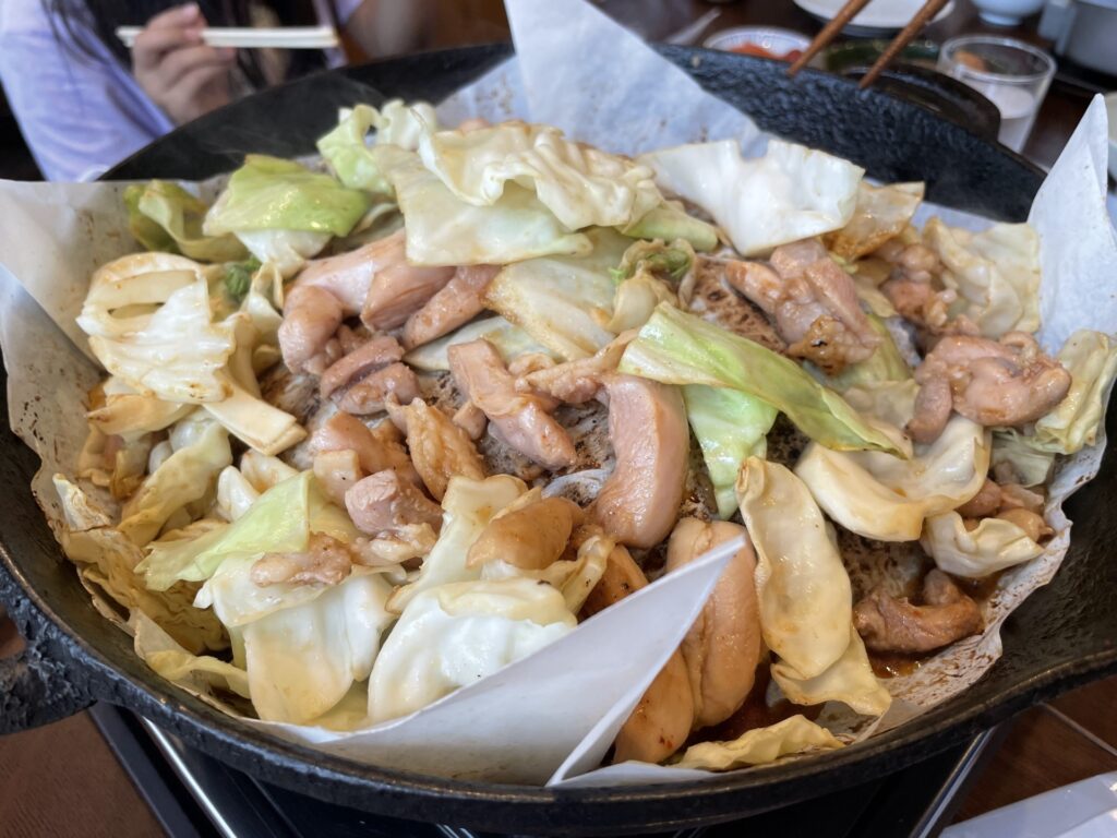 岐阜県各務原市の鶏ちゃん焼き 岐阜県各務原市の鶏ちゃん焼き