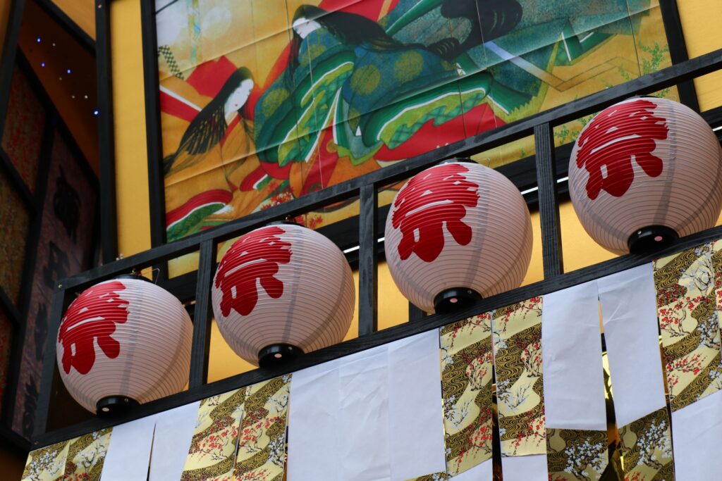 静岡県焼津市の提灯 静岡県焼津市の提灯