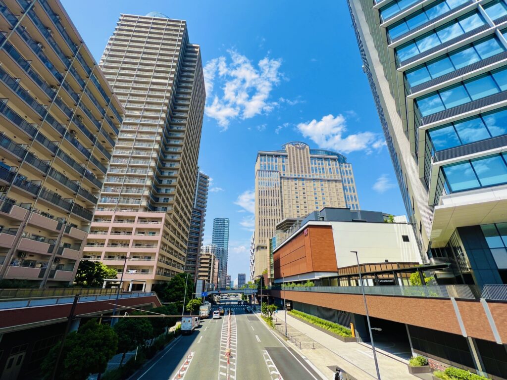 川崎市の駅前