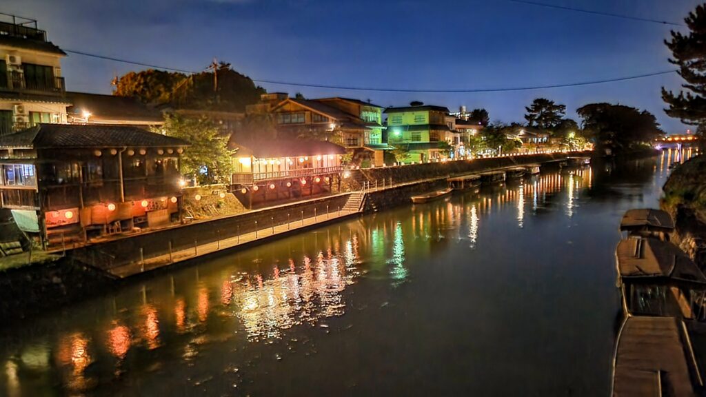 伊勢市の夜景