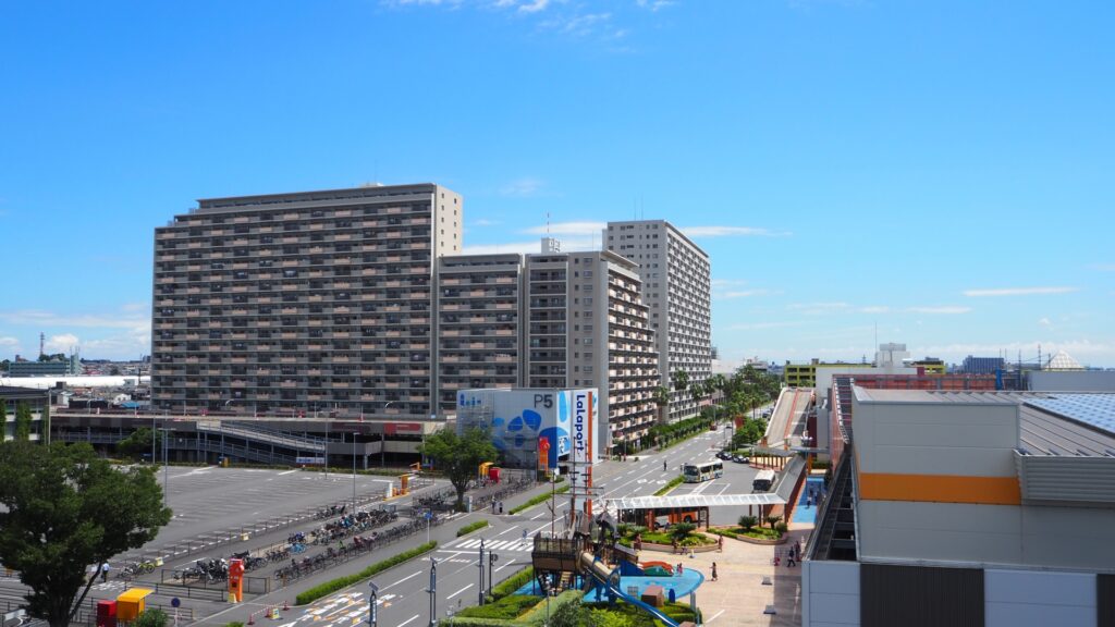 千葉県船橋市のららぽーとTOKYO-BAYの外観