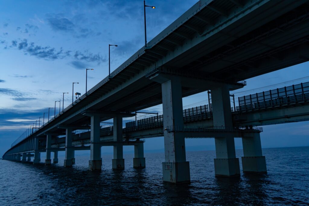 泉佐野市の関空連絡橋