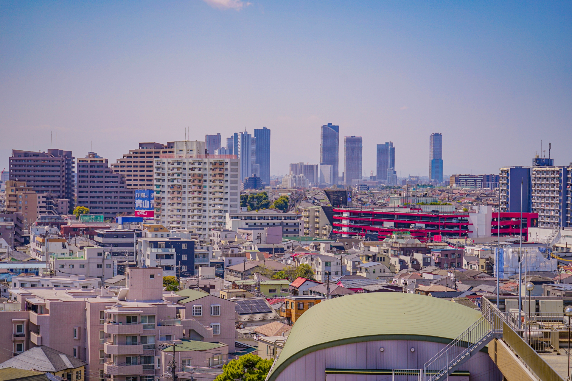 大田区の街並み