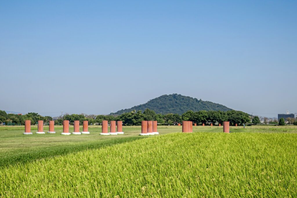 奈良県橿原市の藤原宮跡