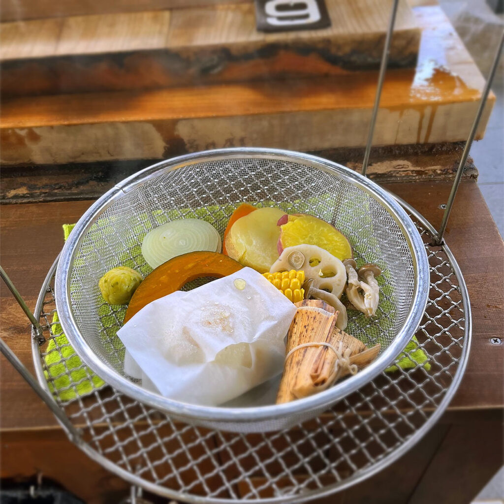 大分県別府市地獄蒸し料理