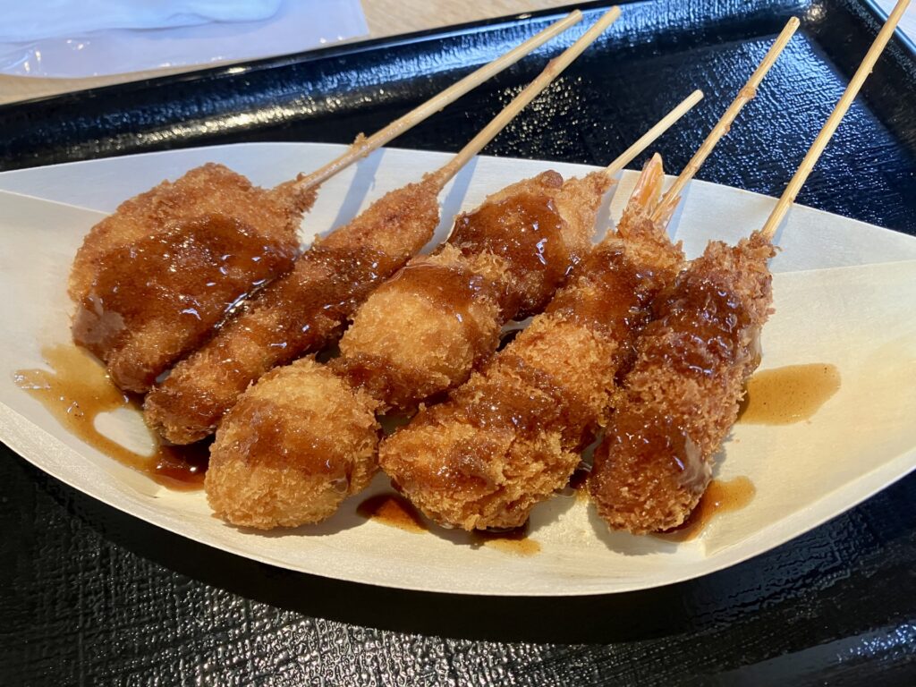 応援メニューの料理