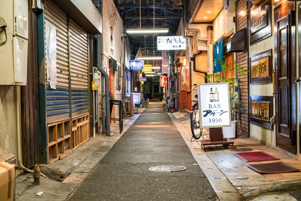 淀川区の商店街